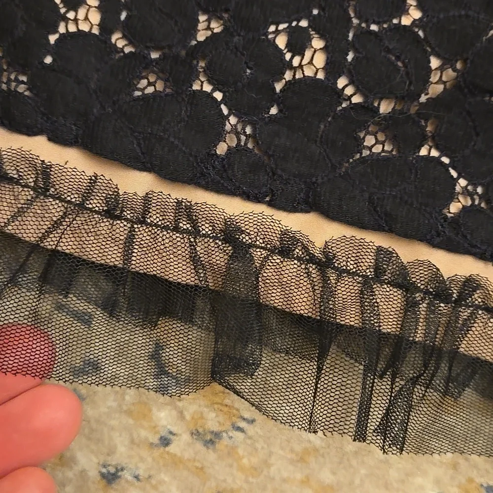 Gap Kids Black Lace Sleeveless Top